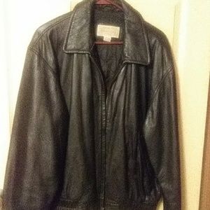 Men's leather jacket